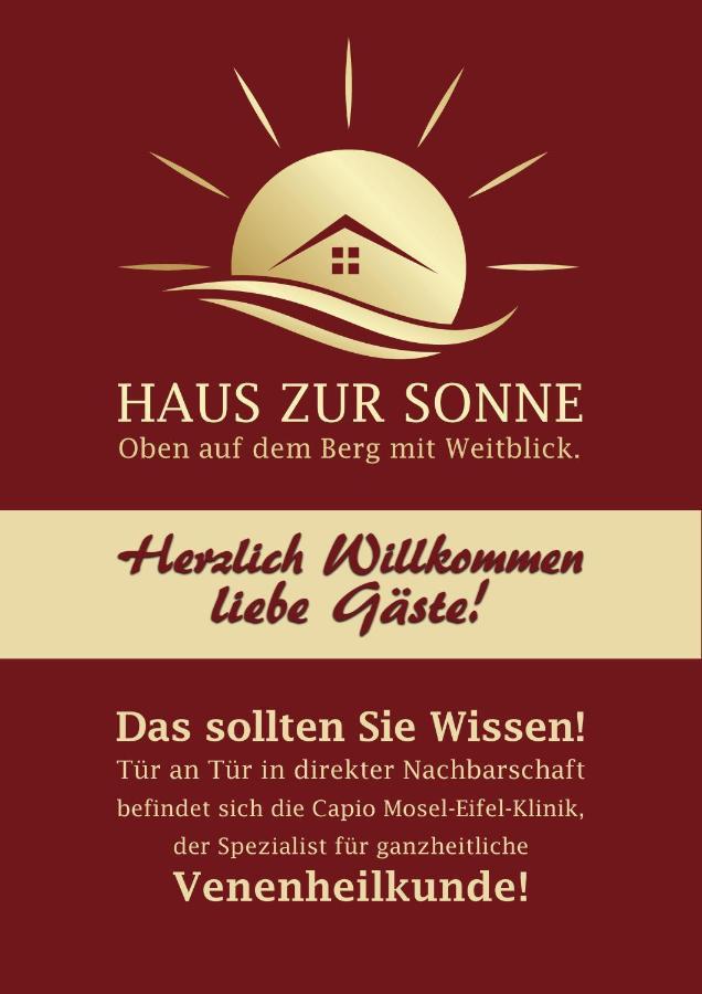 Villa Haus Zur Sonne à Bad Bertrich Extérieur photo